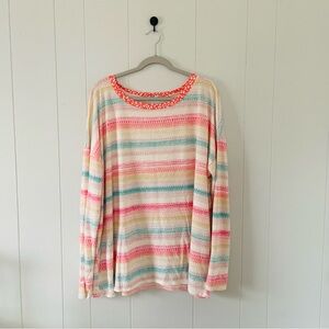 Striped Multicolor Women's Blouse